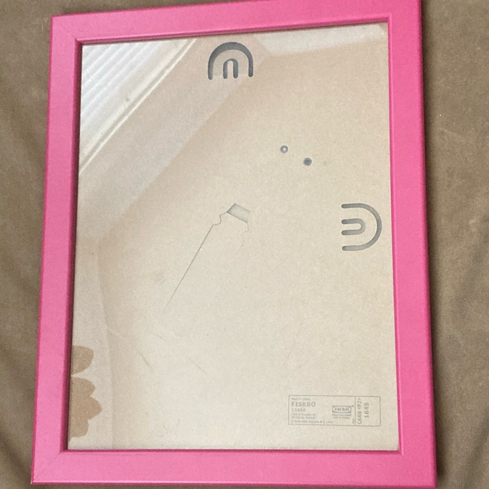 IKEA FISKBO Pink Frame